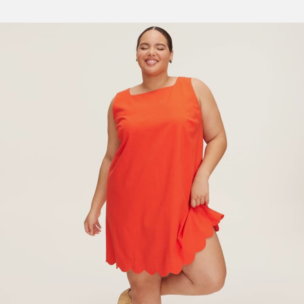 Kate Spade Red Midi Dress with Elegant Silhouette